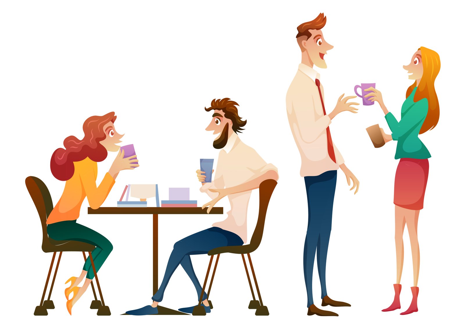 Payroll Management Illustration